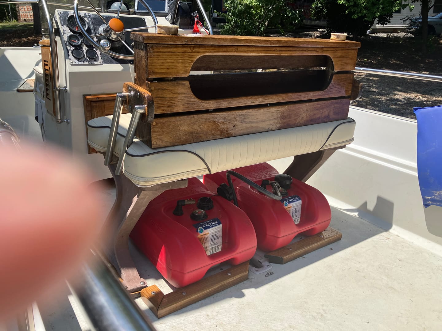 Customer photo review of RPS Seat Cushion - Boston Whaler Montauk, Outrage, Newport And Others