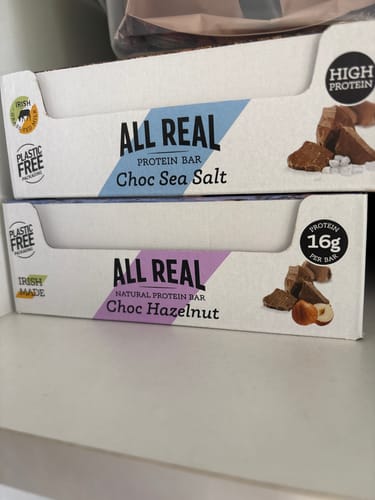 Customer photo review of Choc Hazelnut Protein Bar 50g x 12 bars