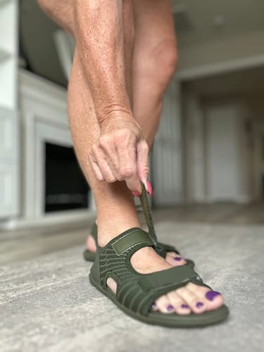 Customer photo review of HF Baresandals III – Ergonomic Footbed & Ultra-Lightweight Barefoot Sandals (BOGO)