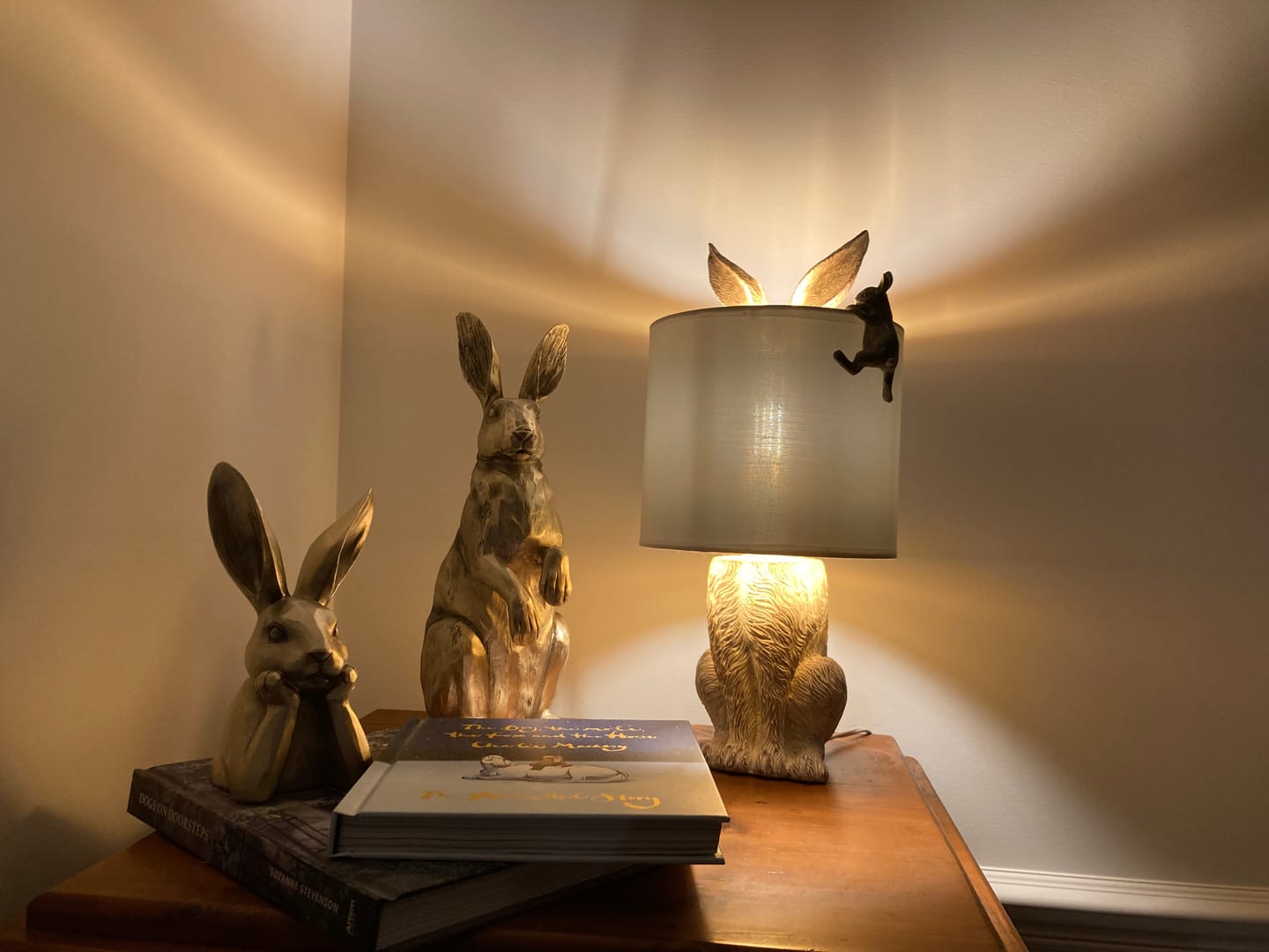 Customer photo review of Hare Contemplating Small