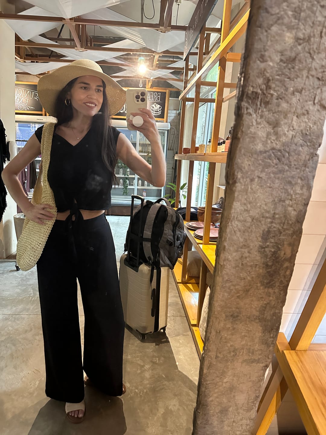 Customer photo review of Boho Summer Beach Bag