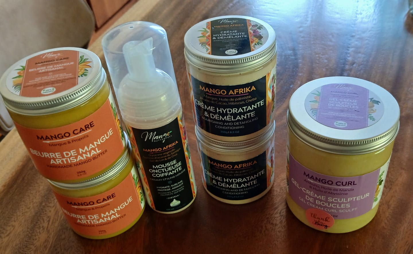 Customer photo review of Beurre de mangue artisanal CARE