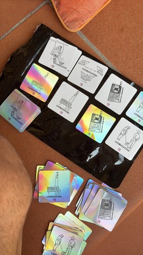 Customer photo review of Sticker Vinile Classico