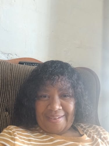 Customer photo review of Brazilian Water Wave Fringe - Zoe