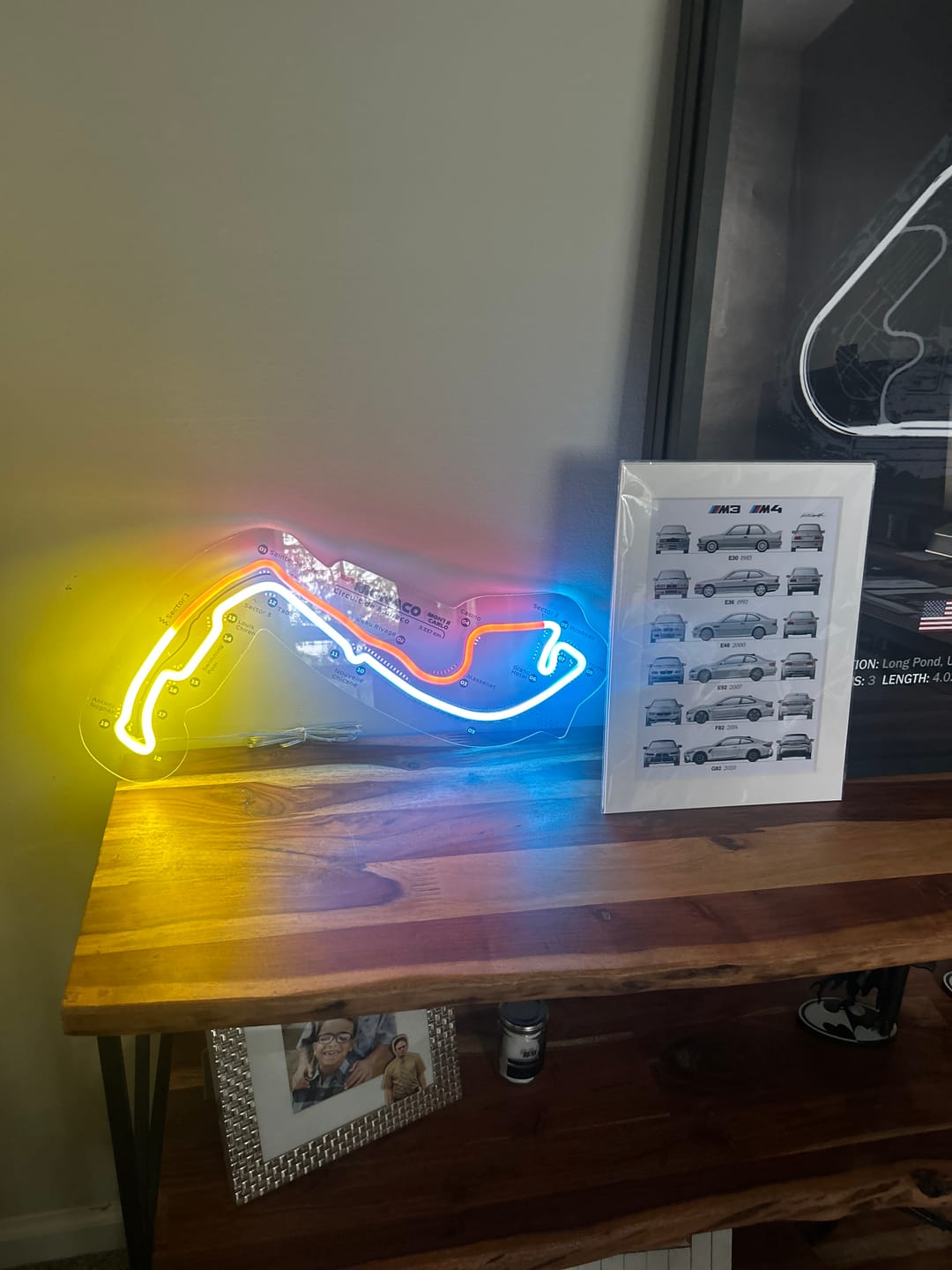 Customer photo review of Circuit De Monaco Neon Race Track