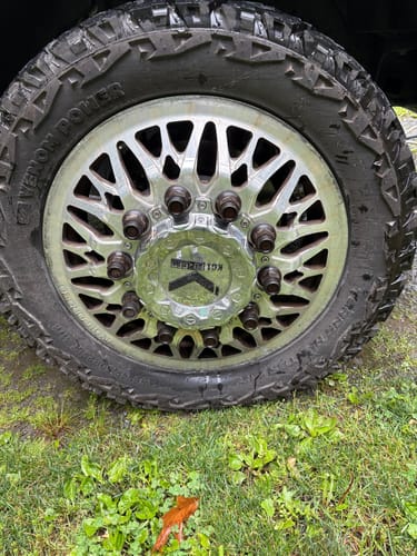 Customer photo review of Ultimate Wheel & Tire Care Kit