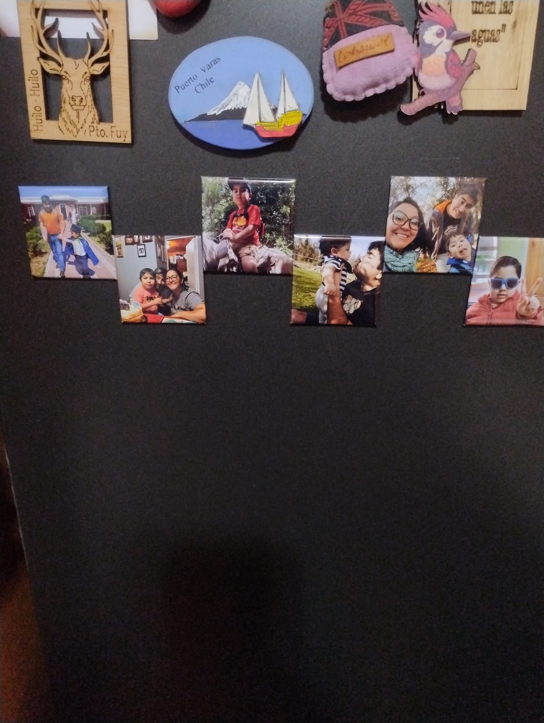 Customer photo review of Pack 6 Imanes personalizados Cuadrados