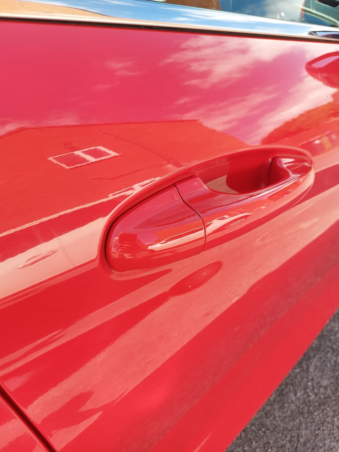 Customer photo review of Standard Door Handle Lock Cover Mk8/8.5 Fiesta / Mk2 Puma