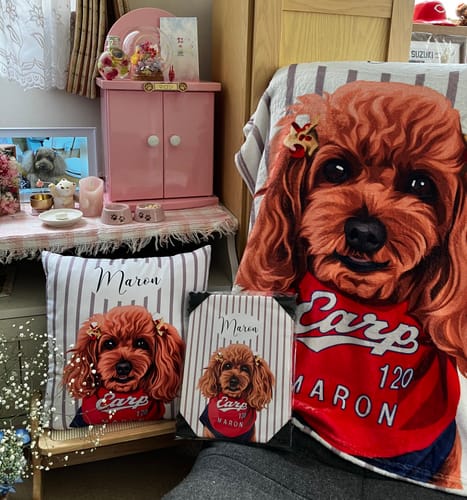 Customer photo review of Petcanva©オーダーメイド ペット似顔絵