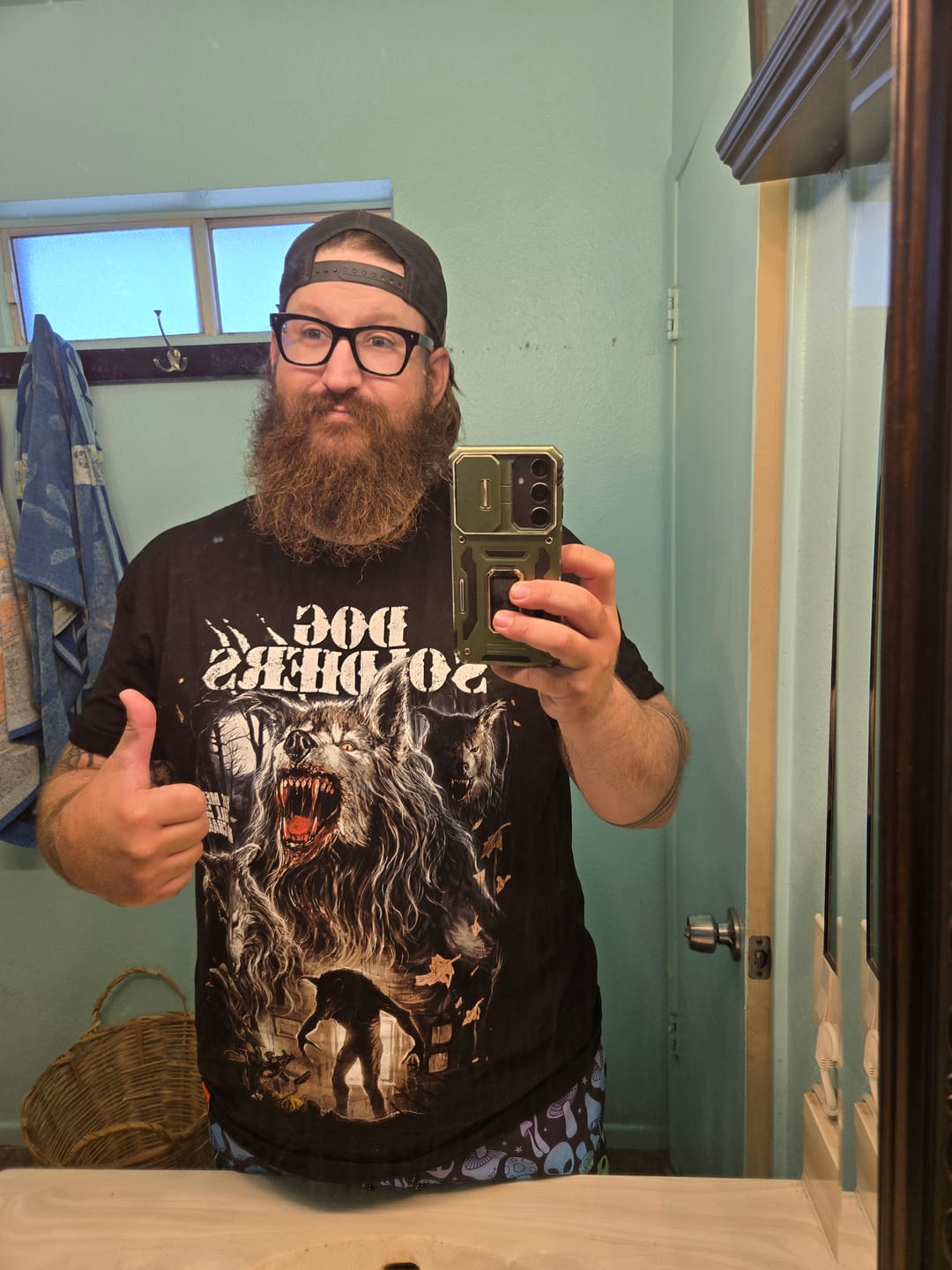 Customer photo review of Dog Soldiers No Chance T-Shirt