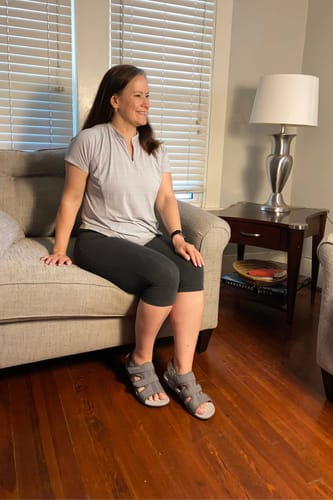 Customer photo review of HF Baresandals IV – Ergonomic Footbed & Ultra-Lightweight Barefoot Sandals (BOGO)