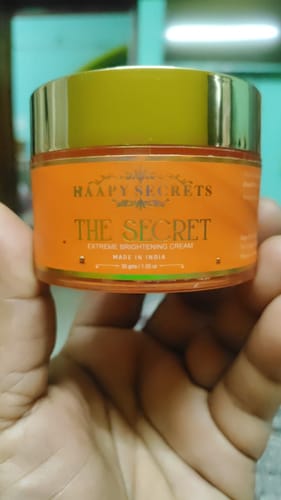 Customer photo review of Turmeric Night Repair Cream