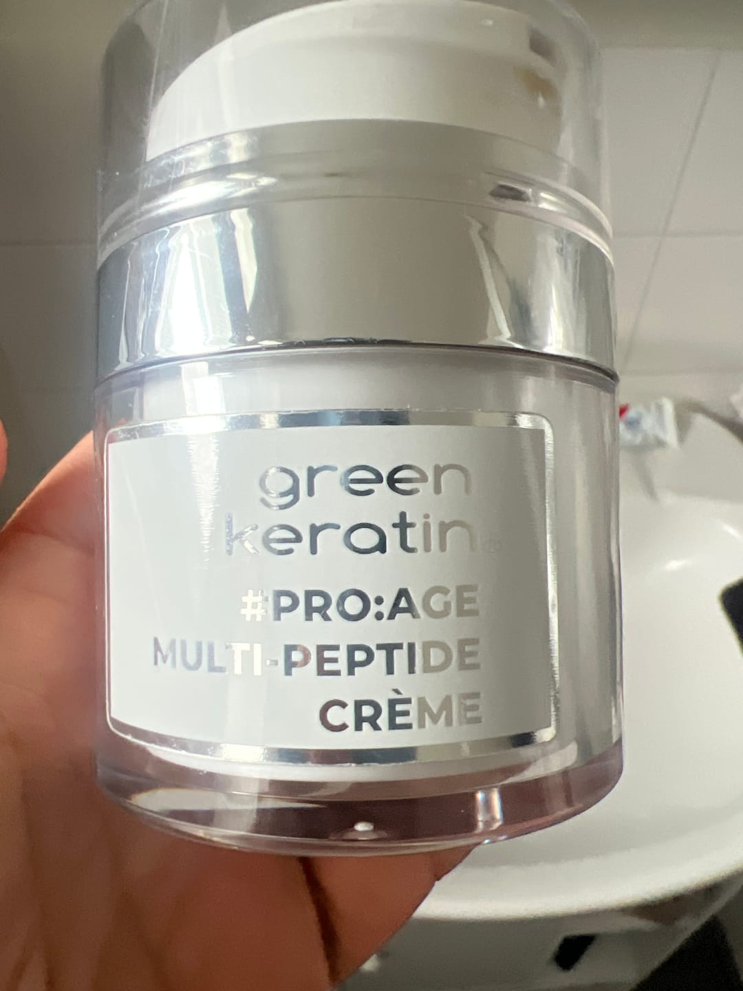 Customer photo review of PRO:AGE MULTI PEPTIDE - Crème pour le visage