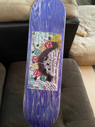 Customer photo review of Cut to Shape Stickers