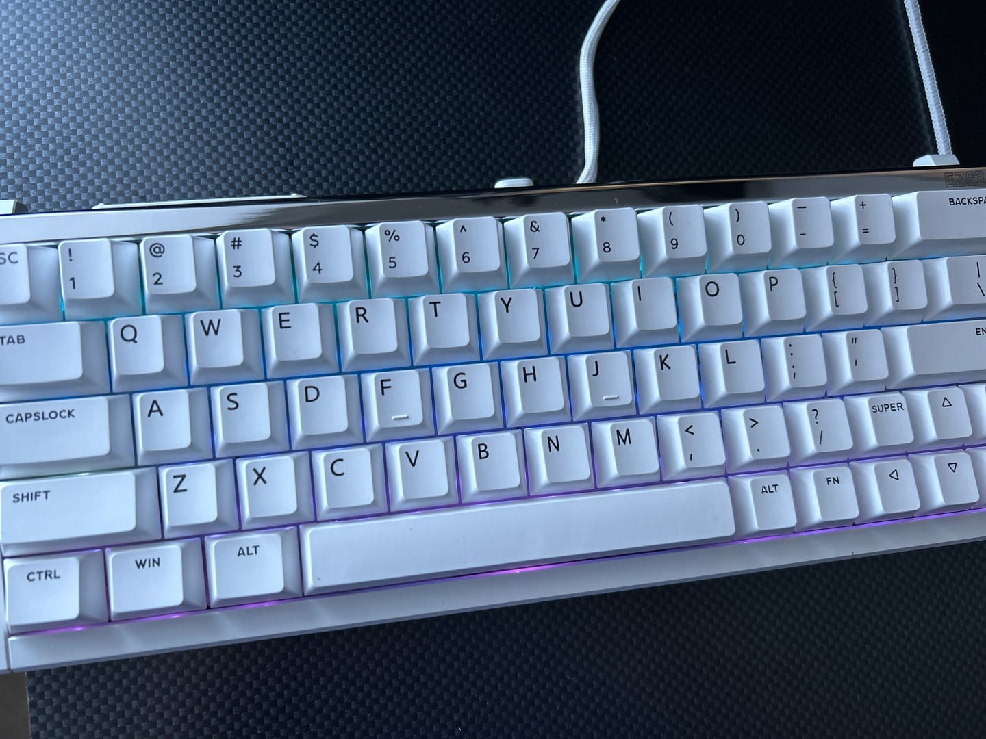 Customer photo review of IQUNIX EZ60/EZ63 Magnetic Switch Gaming HE Keyboard