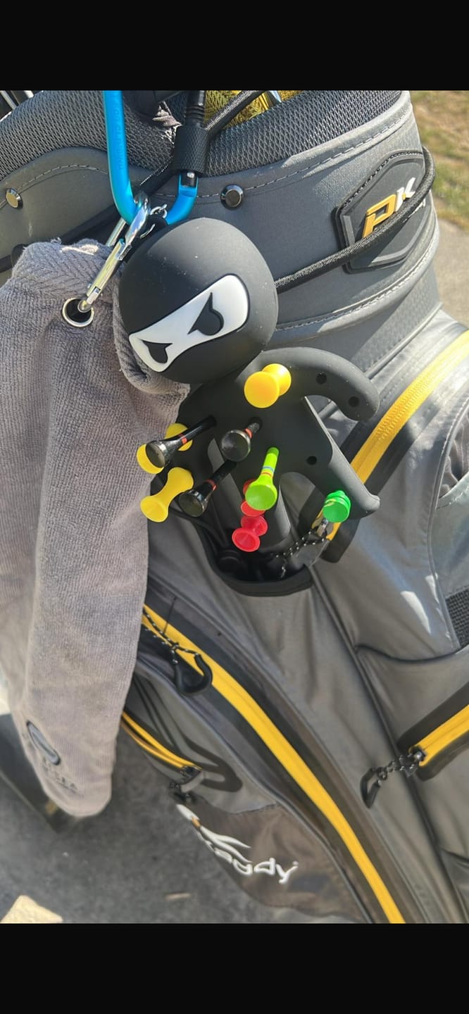 Customer photo review of TruePutts Tee Holder