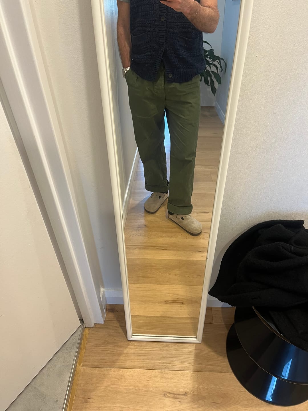 Customer photo review of British Army Gurkha Bermuda Pants - Olive