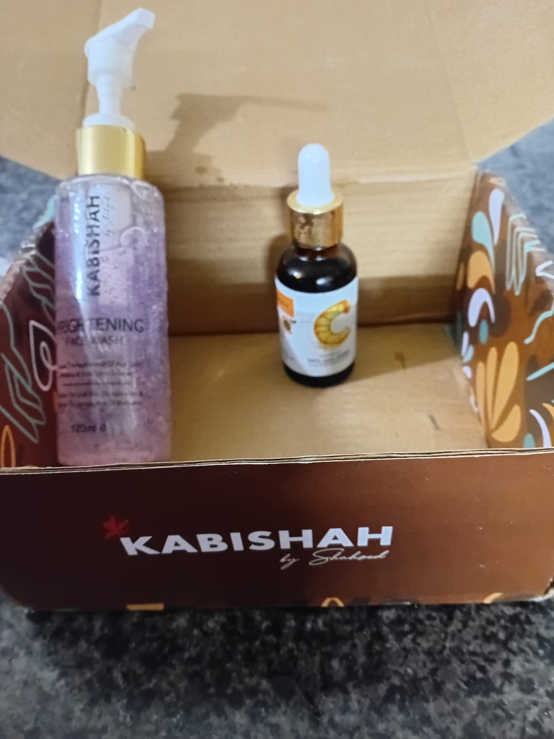 Customer photo review of Vitamin C Serum