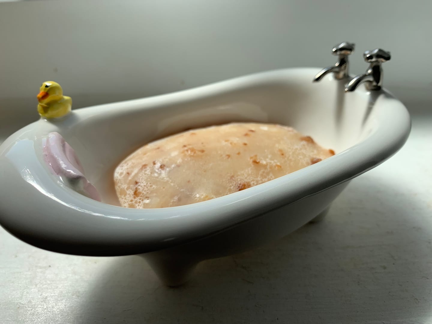 Customer photo review of Vegan 'Honey' & Oatmeal Isle of Mull Soap