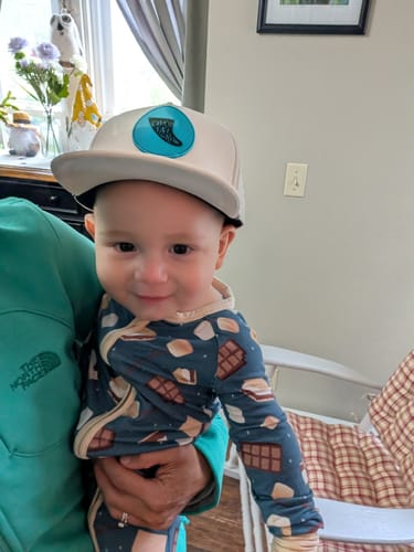 Customer photo review of S'More Snuggles Zippy