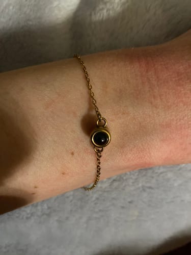 Customer photo review of Photo Personalized Bracelet