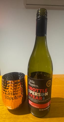 Customer photo review of Hammered Copper Wine Mug GWP