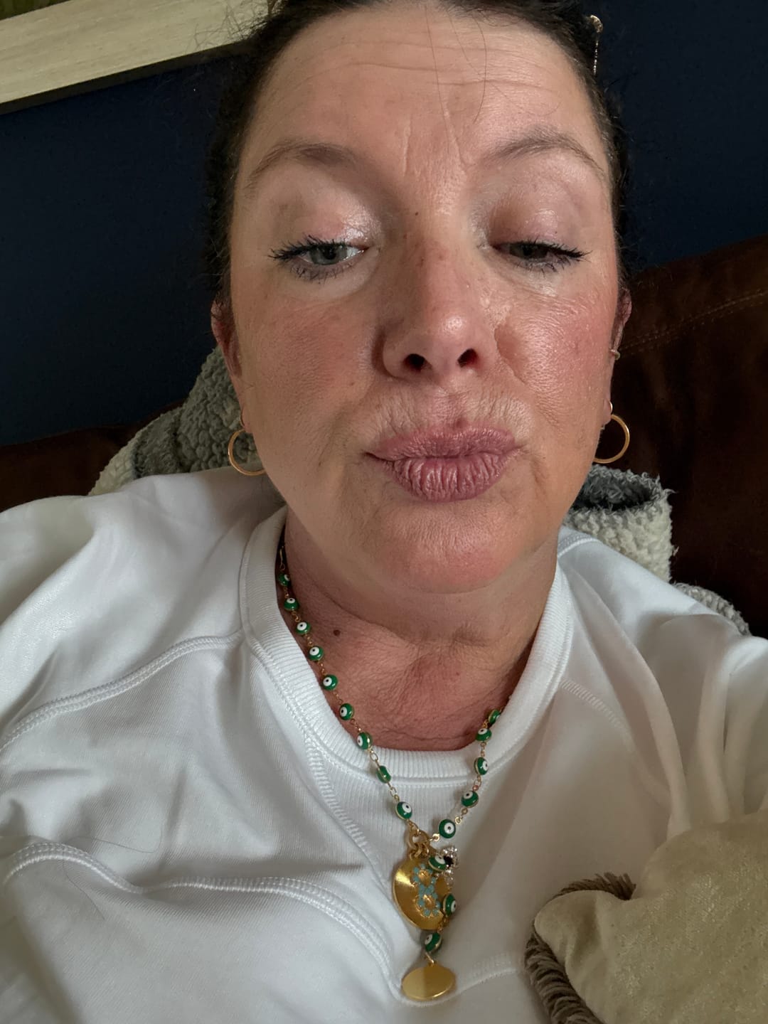 Customer photo review of Galia Necklace