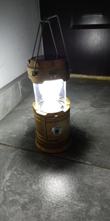 Customer photo review of Solar Telescopic Flashlight