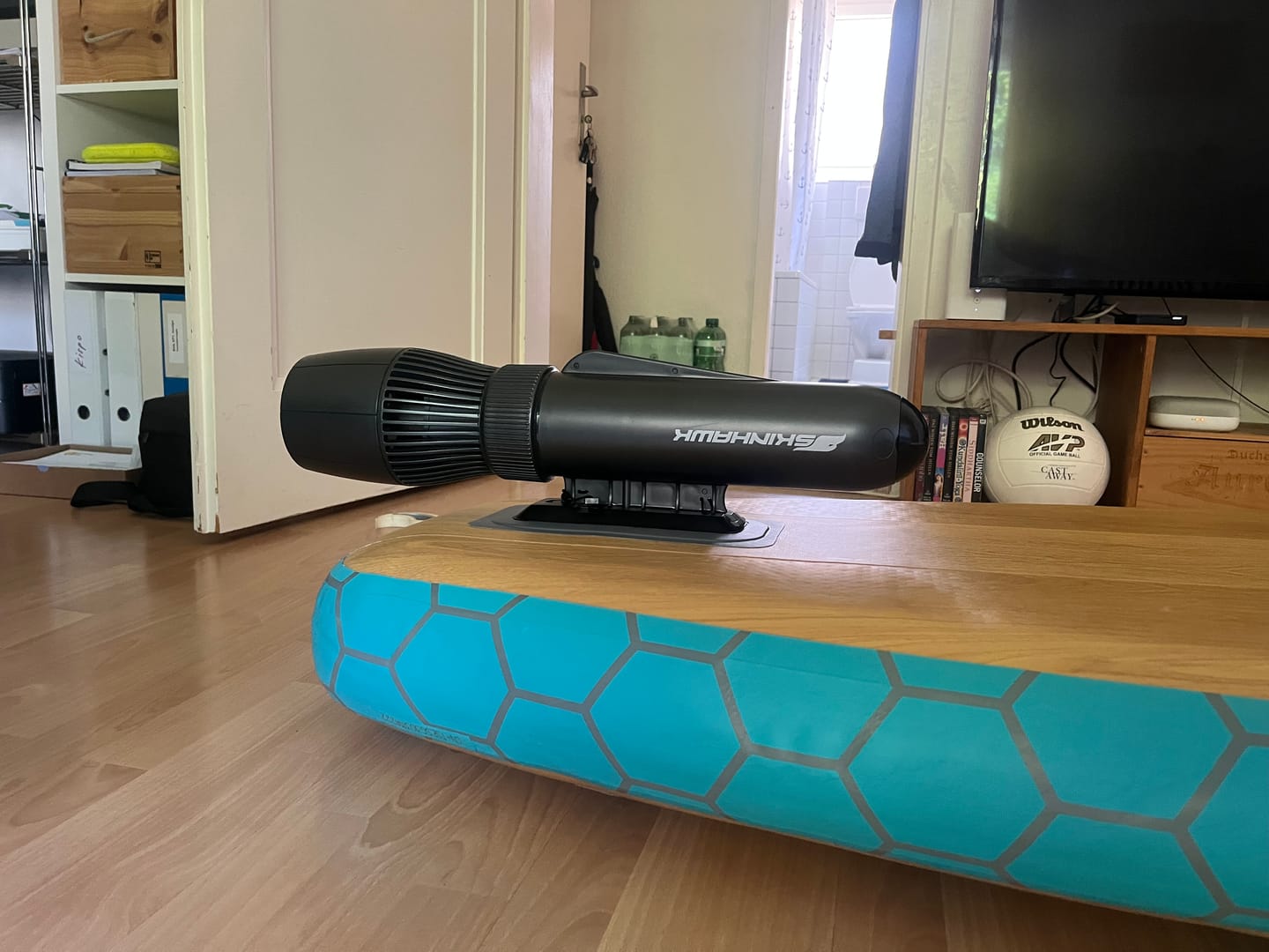 Customer photo review of SKINHAWK SUP und Kajak Elektromotor 700W
