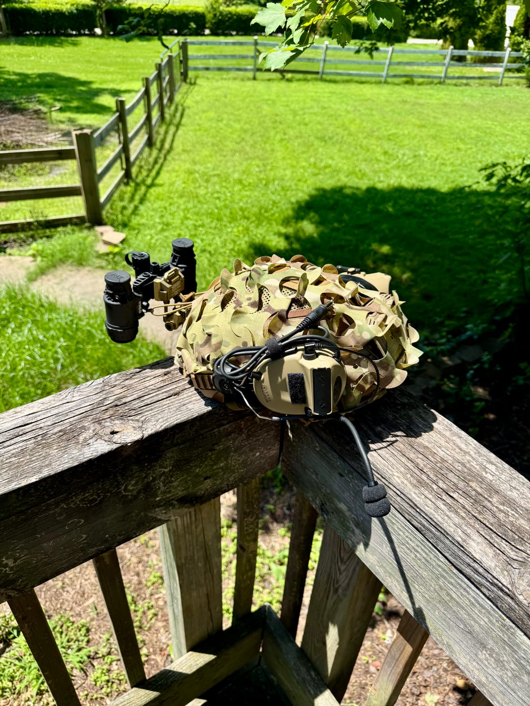 Customer photo review of HelmetScrim™ 2.0