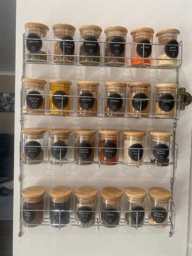 Customer photo review of Round Herb & Spice Labels Pack of 110