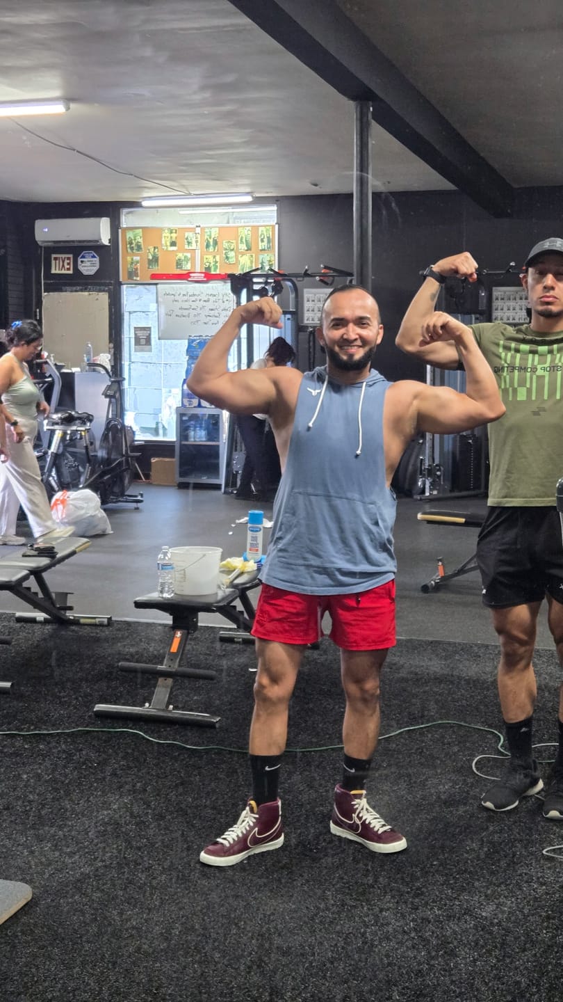 Customer photo review of 101 Bodybuilding Short Shorts