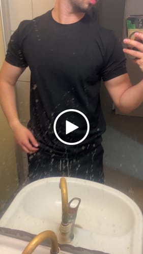 Customer video review of Siyah Bisiklet Yaka Tişört