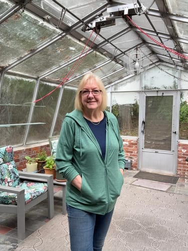 Customer photo review of Ryann Hoodie • Final Sale Deals! - Sea Mist