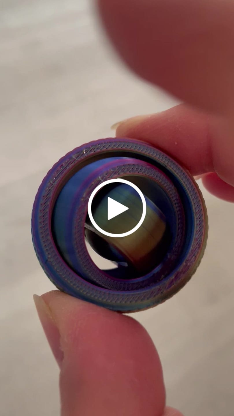 Customer video review of Mini Fidget Spinner
