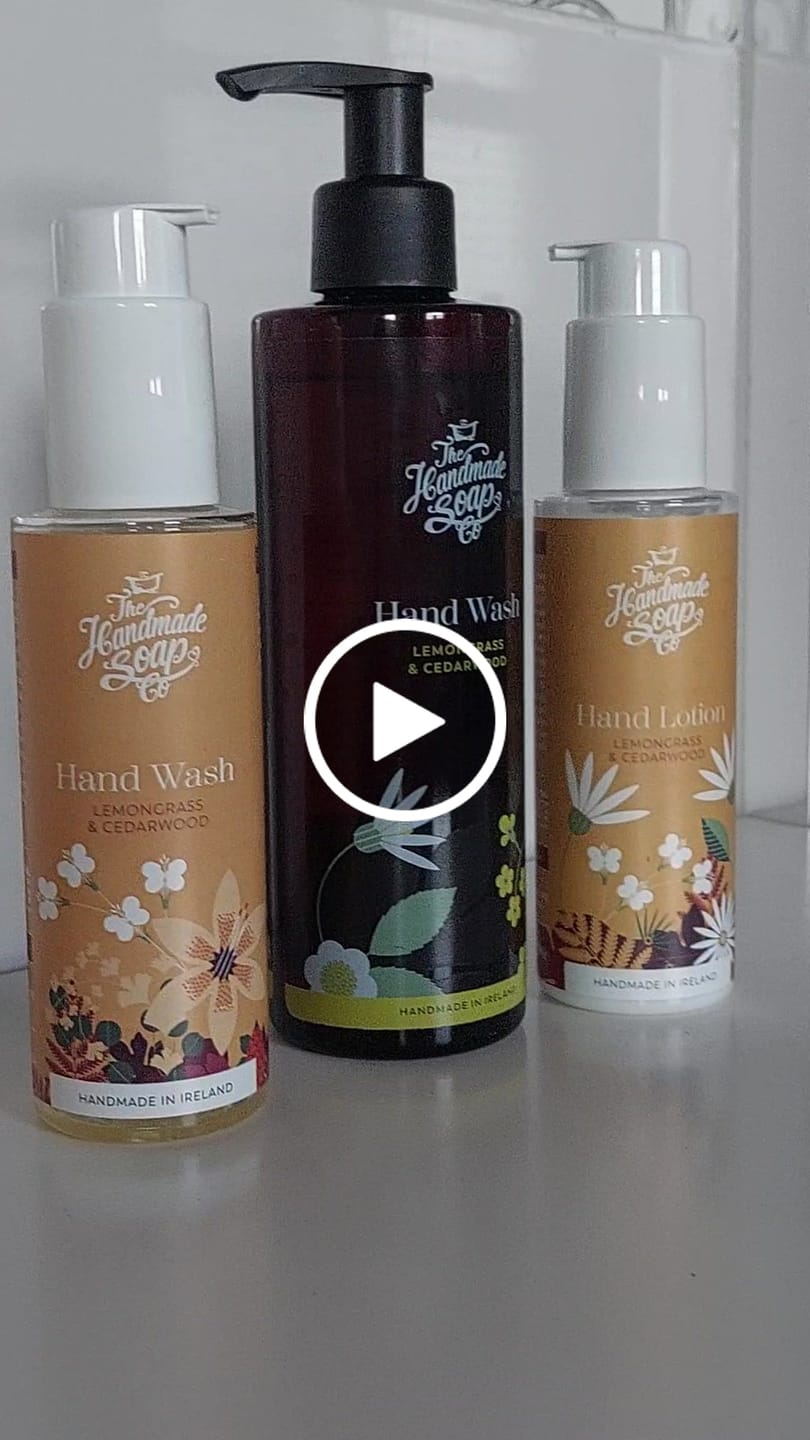 Customer video review of Hand Wash - Lemongrass & Cedarwood | 250ml