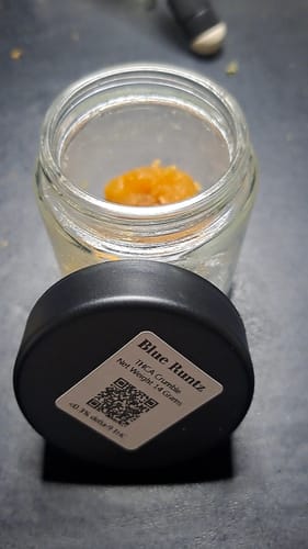 Customer photo review of Blue Runtz THCA Crumble