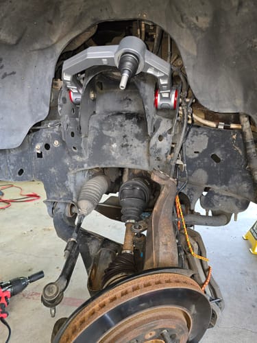 Customer photo review of 2004-2020 Ford F150 Forged Aluminum Front Upper Control Arms For 2"-4" Lifted Ford