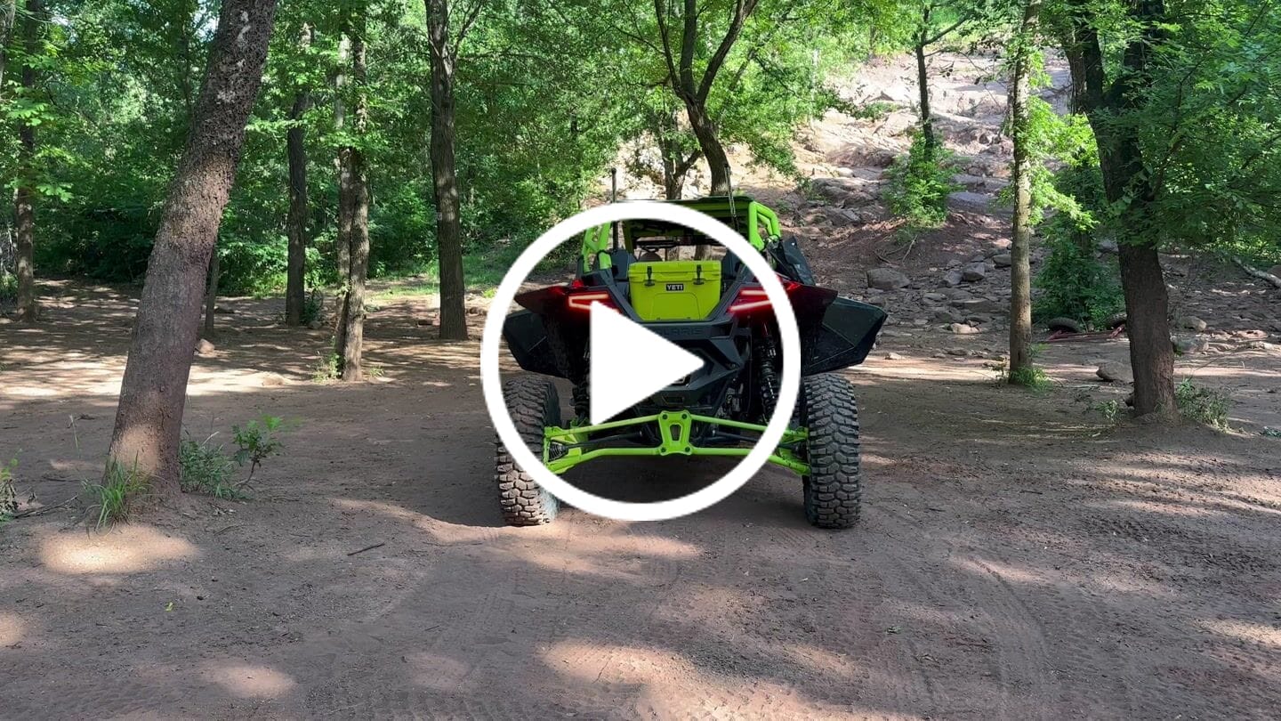 Customer video review of RPM Polaris RZR Pro R 3" DUAL Sport Muffler W/ 3" Tip