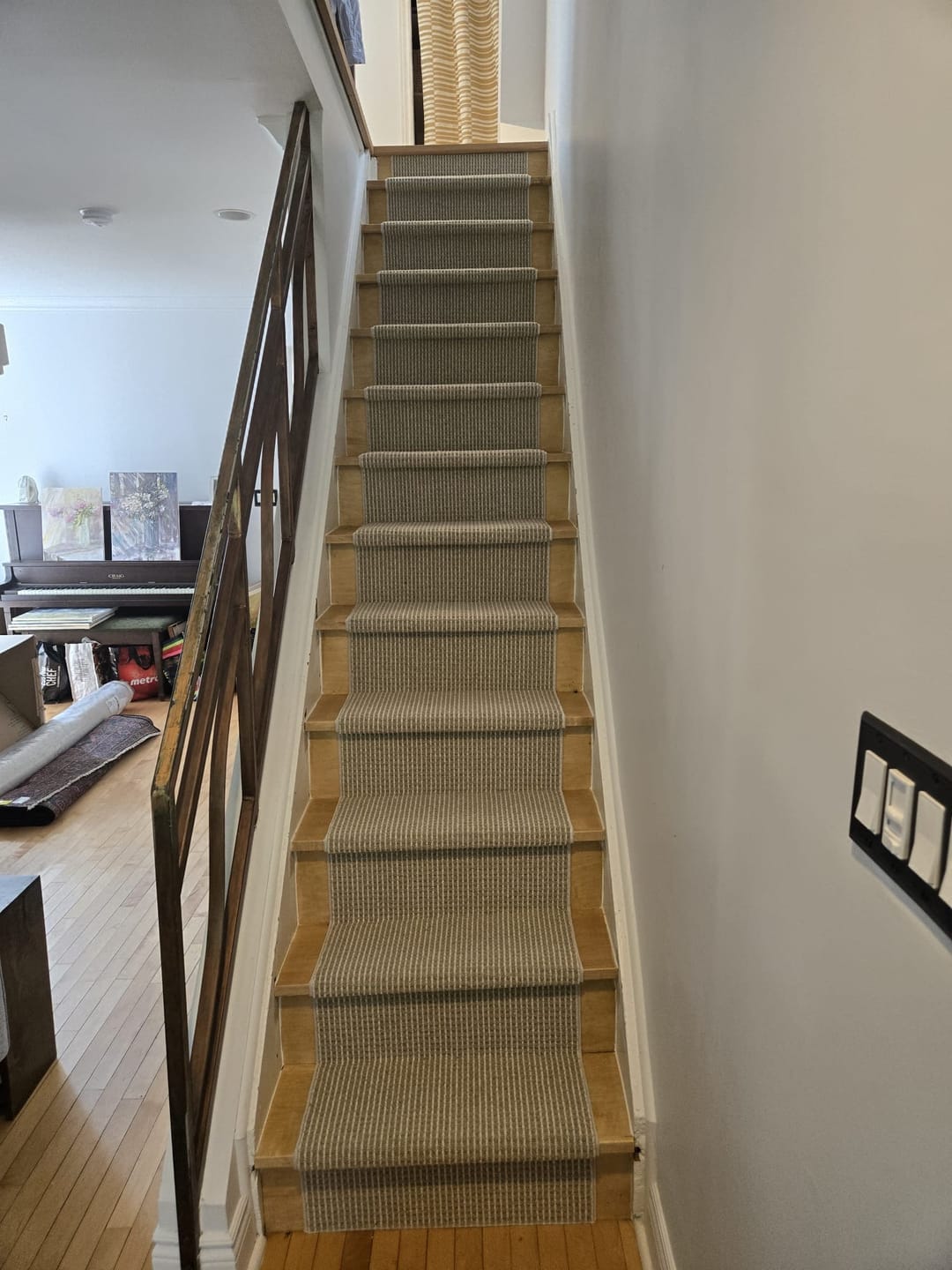 Customer photo review of Elements Plateau Stair Runner / Broadloom