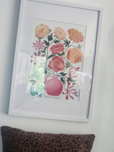 Customer photo review of Family Birth Flower Bouquet