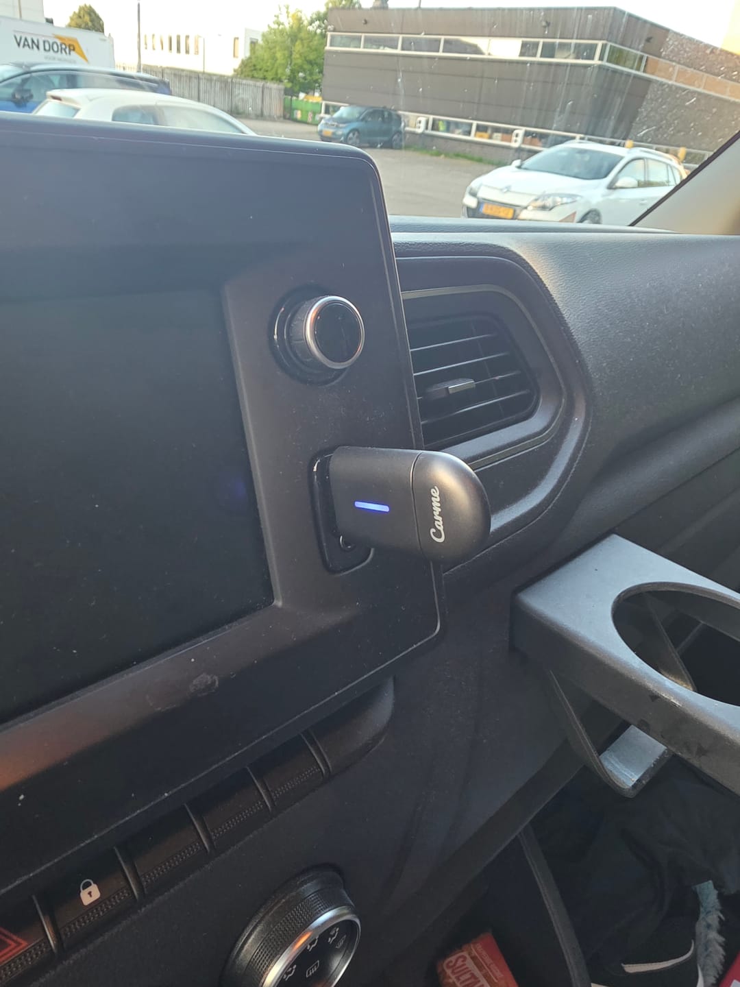 Customer photo review of Mini 2-in-1 Car Dongle