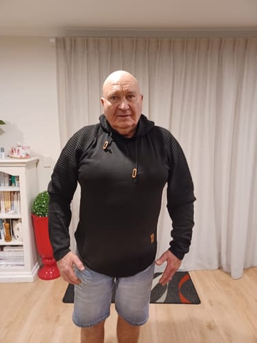 Customer photo review of Frontier Hoodie (3 Designs)