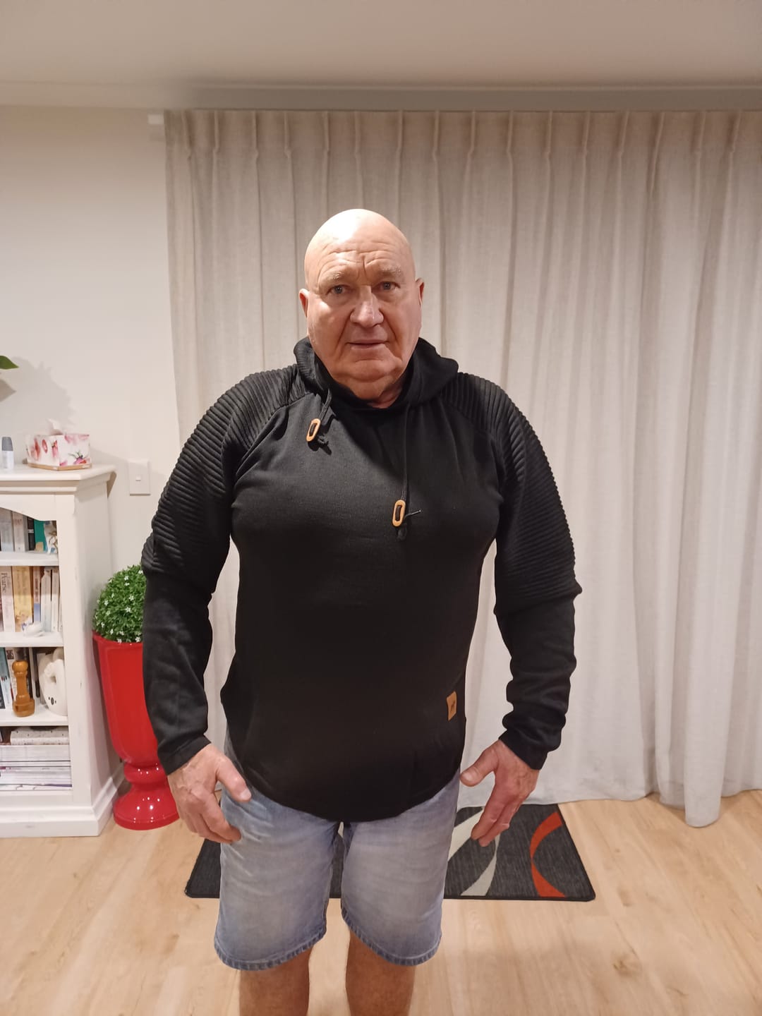 Customer photo review of Frontier Hoodie (3 Designs)