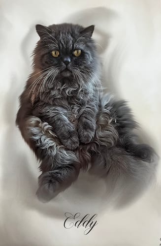 Customer photo review of Öl Pawtrait