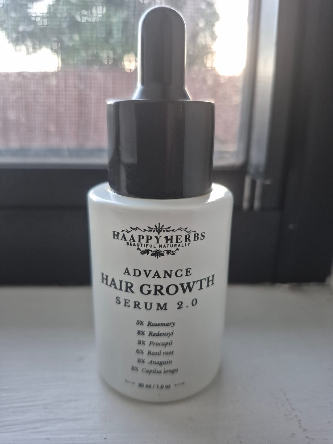 Customer photo review of Advance Hair Growth Serum 2.0 (30ml)