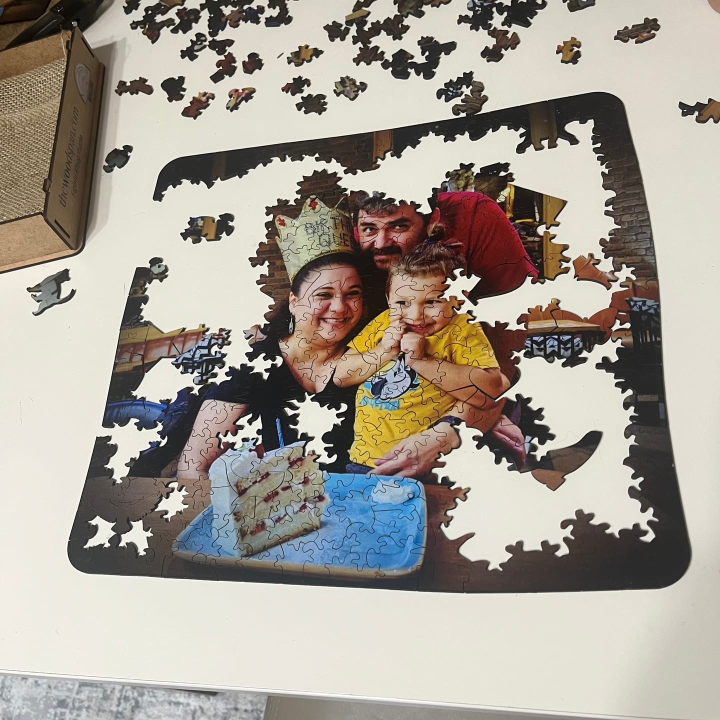 Customer photo review of Kişisel Tasarım - Ahşap Puzzle