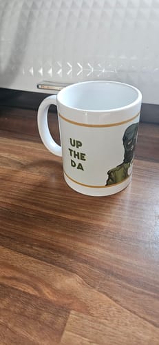 Customer photo review of Up the Da Mug | Derry Nice Things