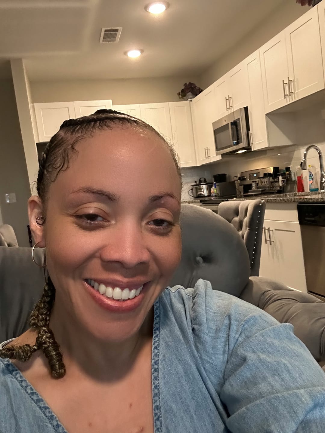 Customer photo review of Outre X-Pression Pre-Stretched Braid - ULTRA BRAID 3X 42"