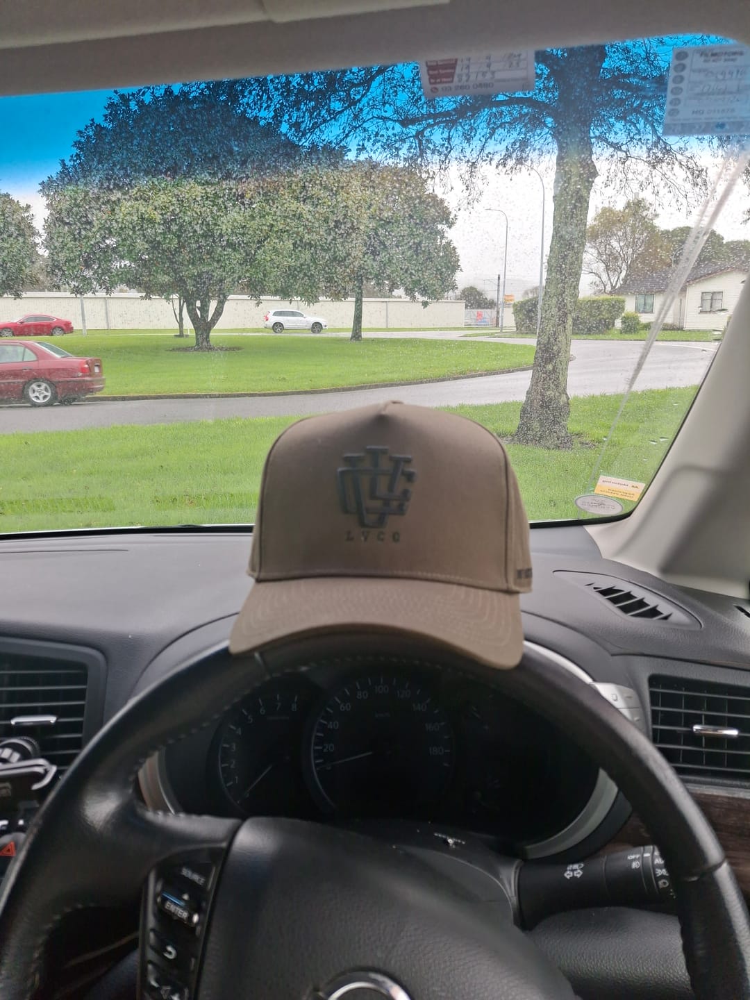 Customer photo review of LVCO "Khaki Green/Black" A-Frame Snapback